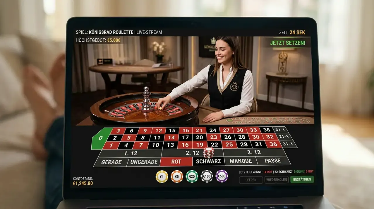 Beliebt bei LuckyCapone: Live-Casino & Game Shows