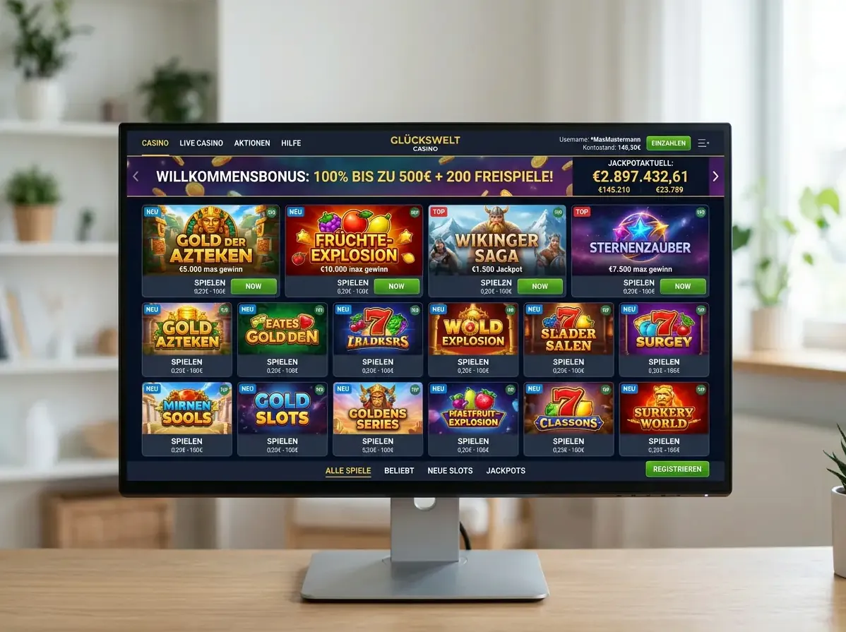LuckyCapone — Spielsaal und Angebot